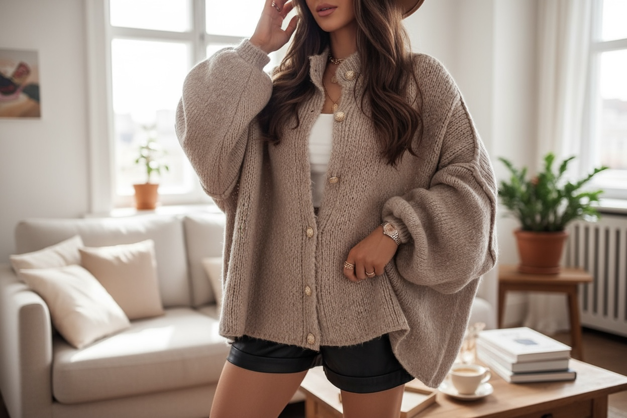 GILET OVERSIZE - LOUNA