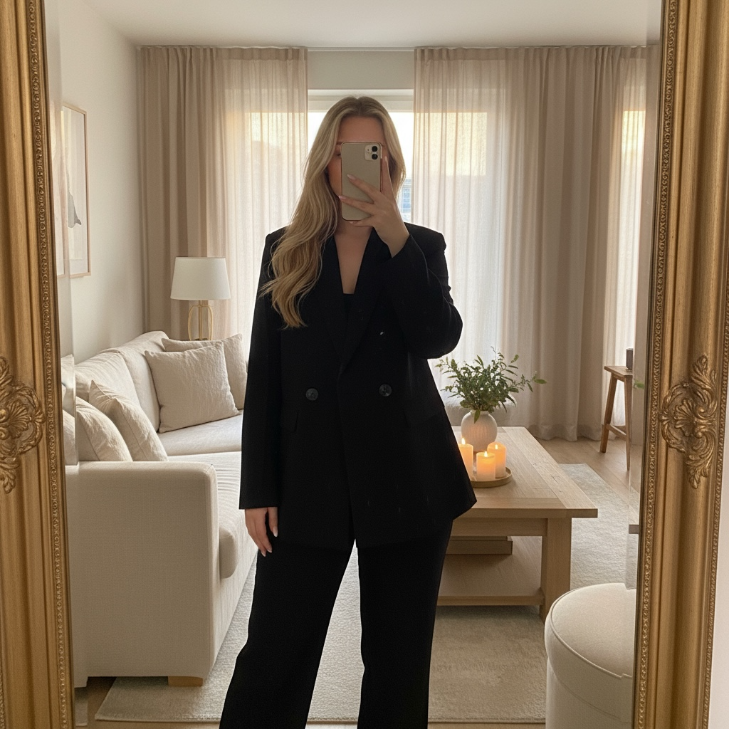 BLAZER OVERSIZE - CASSANDRE