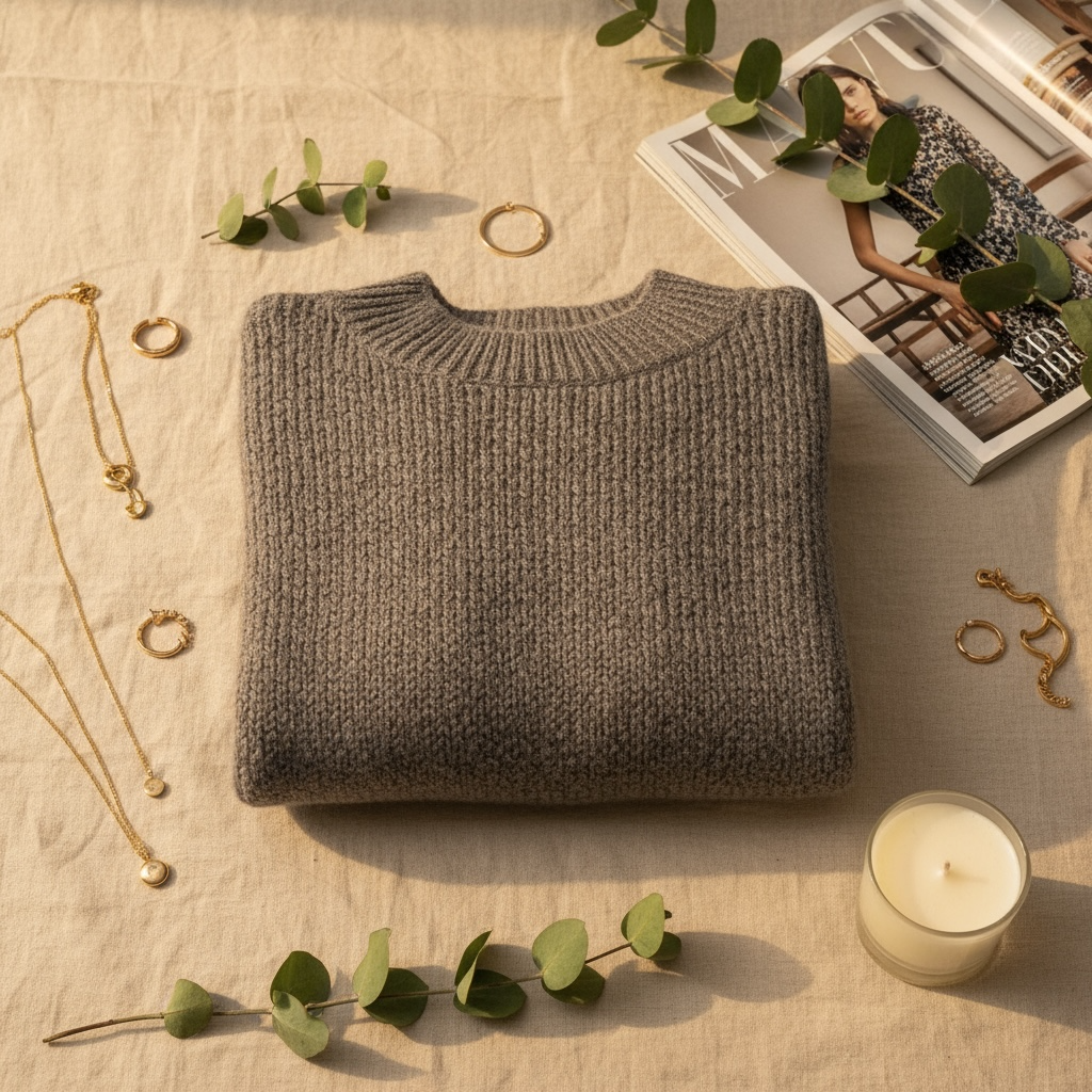 PULL OVERSIZE - AMBRE