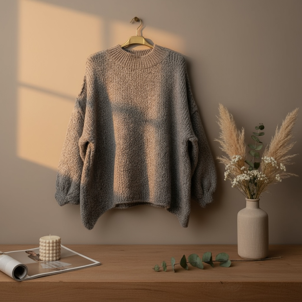 PULL OVERSIZE - AMBRE