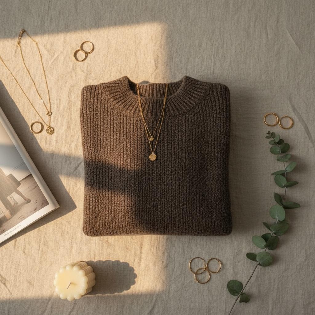 PULL OVERSIZE - AMBRE